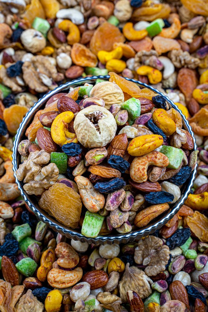 Mixed Nuts with Dried Fruits