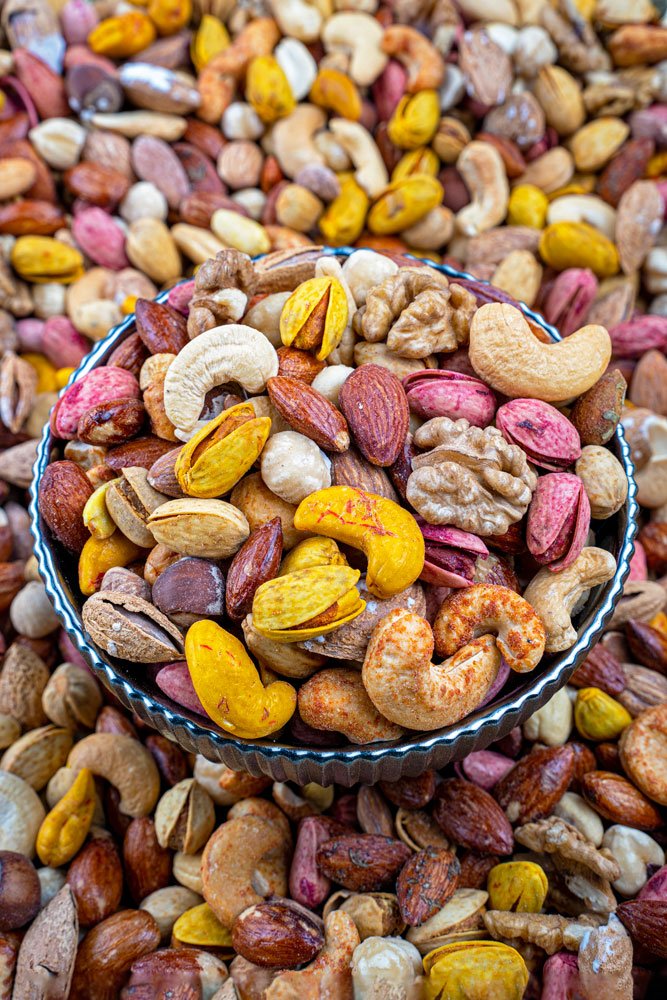 Mixed Nuts with Shells