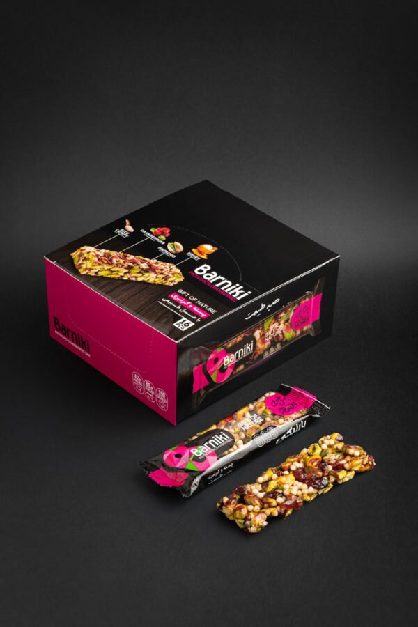 Pistachio and Cranberry Nuts Bar