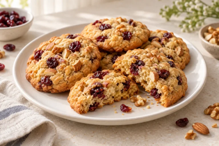 Dried Fruit and Nut Cookies